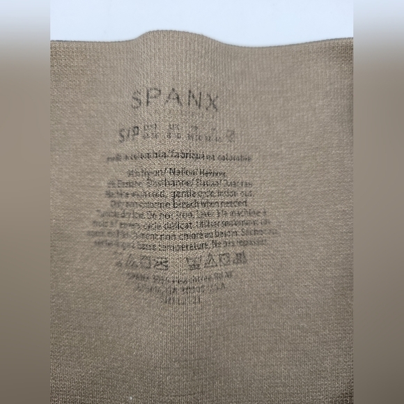 Spanx Leggings Leopard Print Seamless Knit High Rise Look At Me Now Size S - Picture 10 of 14